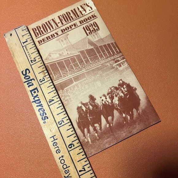 1939 Brown-Forman's Kentucky Derby Dope Book - Picture 3 of 12